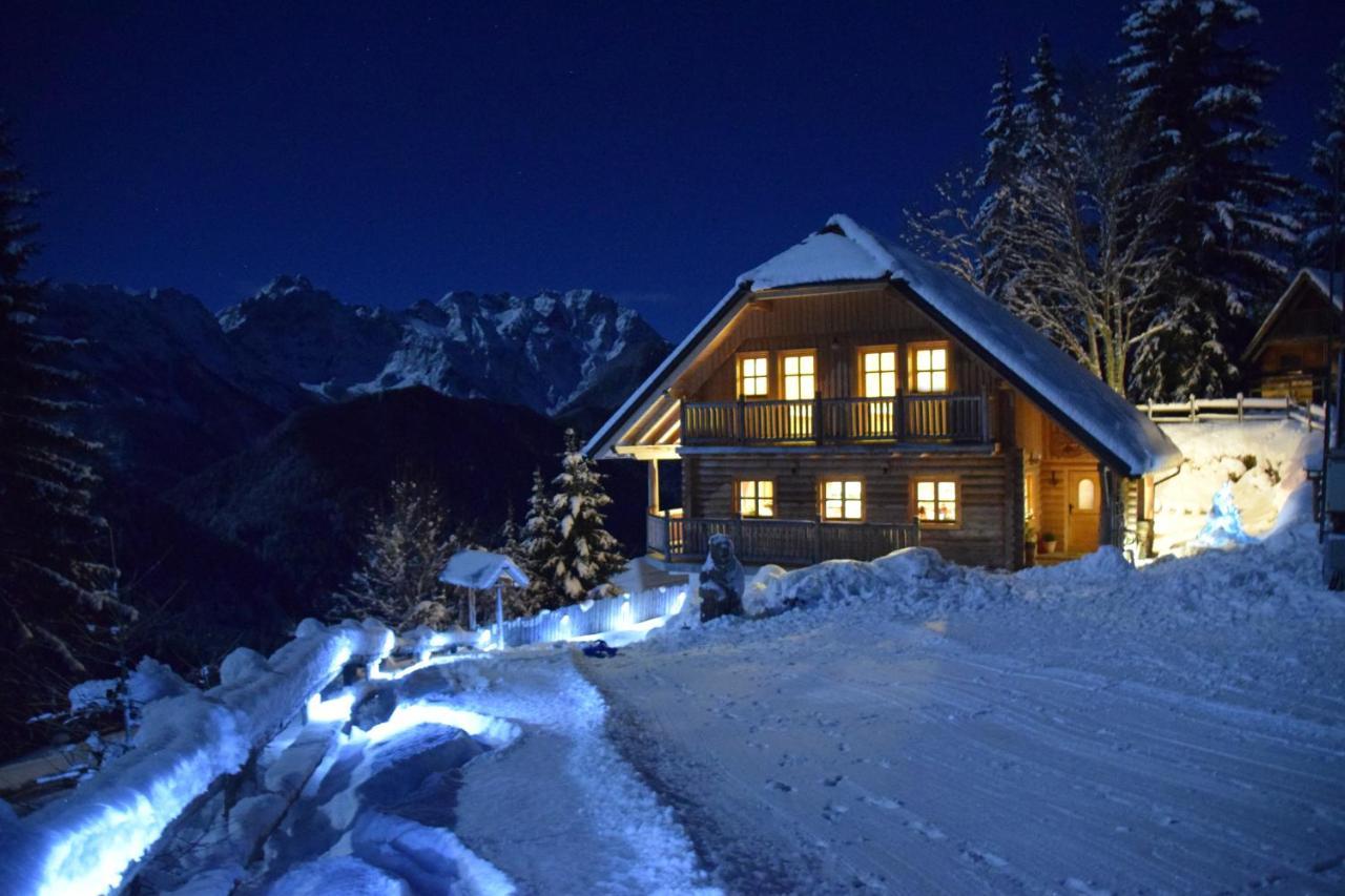 Holiday Chalet "Alpine Dreams" With Private Wellness Solčava Esterno foto