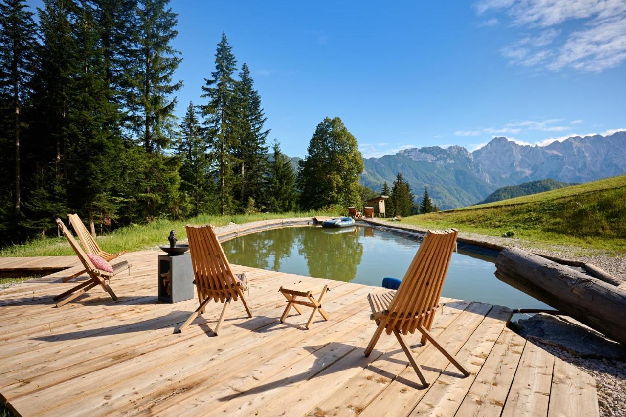 Holiday Chalet "Alpine Dreams" With Private Wellness Solčava Esterno foto