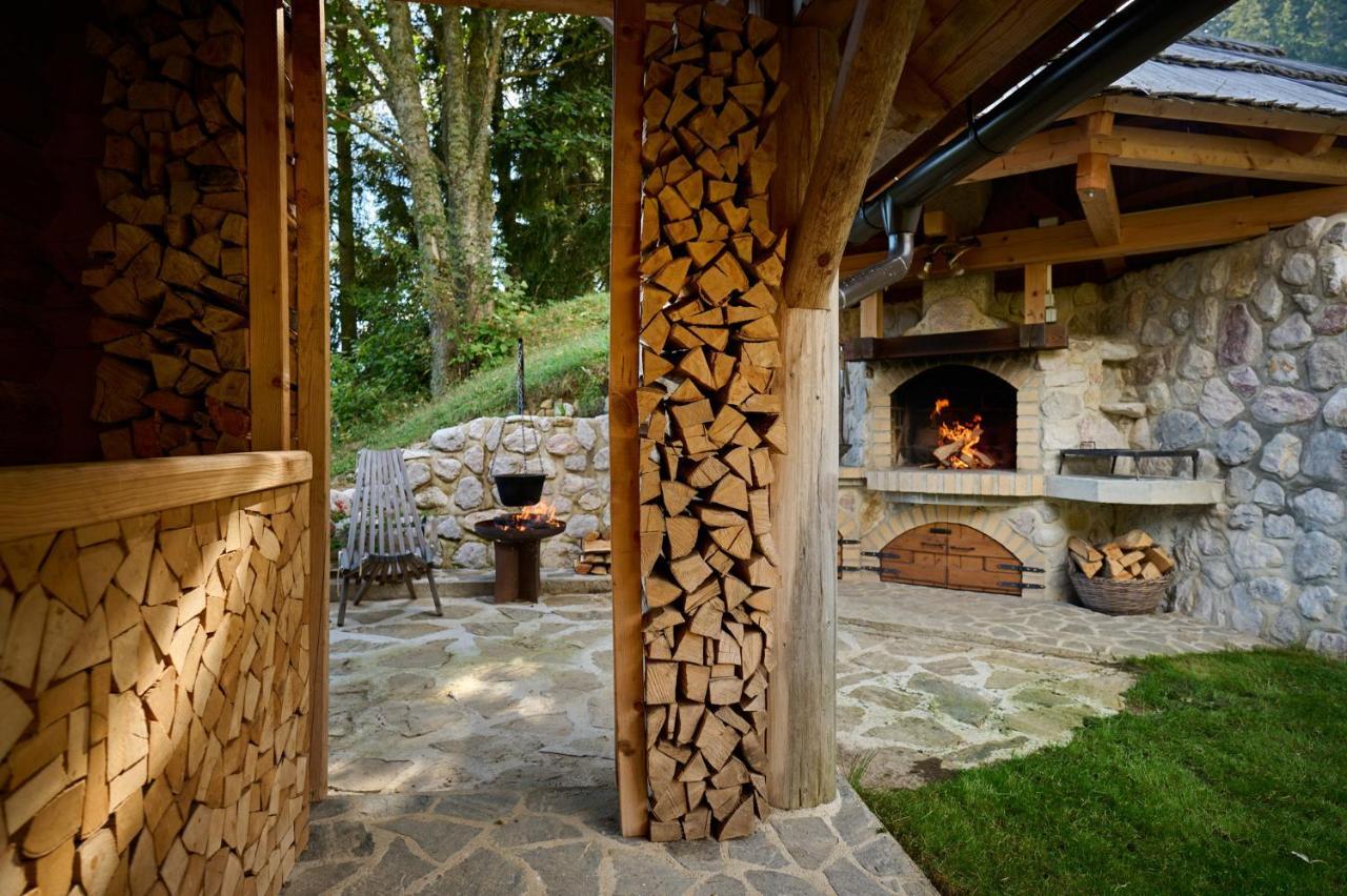 Holiday Chalet "Alpine Dreams" With Private Wellness Solčava Esterno foto