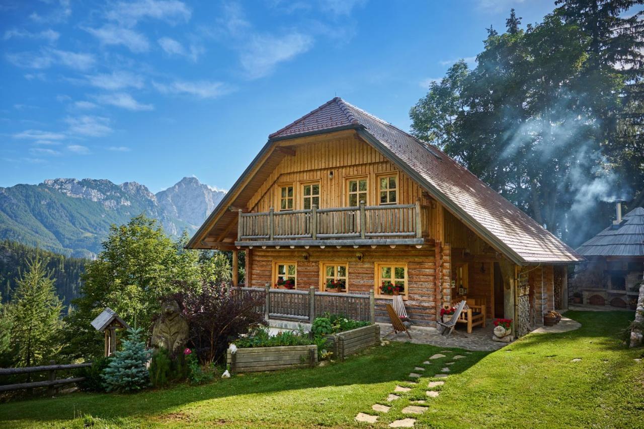 Holiday Chalet "Alpine Dreams" With Private Wellness Solčava Esterno foto