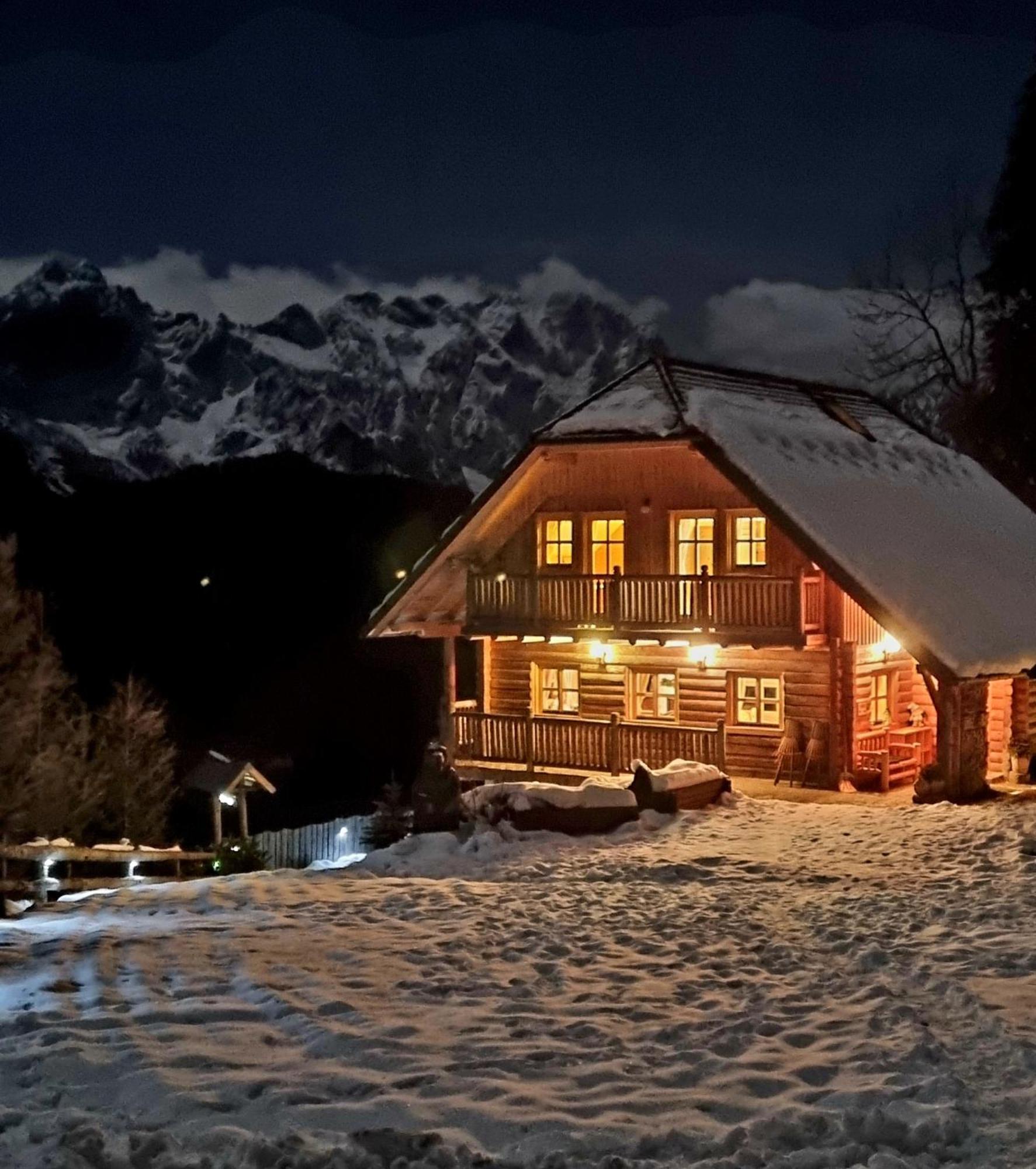 Holiday Chalet "Alpine Dreams" With Private Wellness Solčava Esterno foto