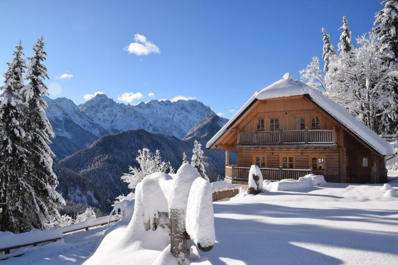 Holiday Chalet "Alpine Dreams" With Private Wellness Solčava Esterno foto