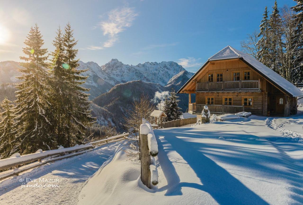 Holiday Chalet "Alpine Dreams" With Private Wellness Solčava Esterno foto
